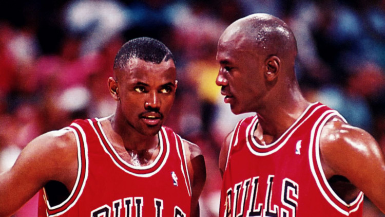 Craig Hodges amb Michael Jordan