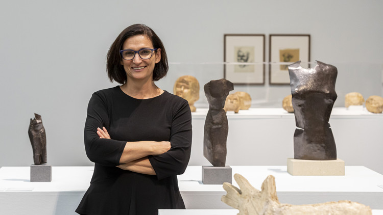 Núria Enguita, directora de l'IVAM. Miguel Lorenzo