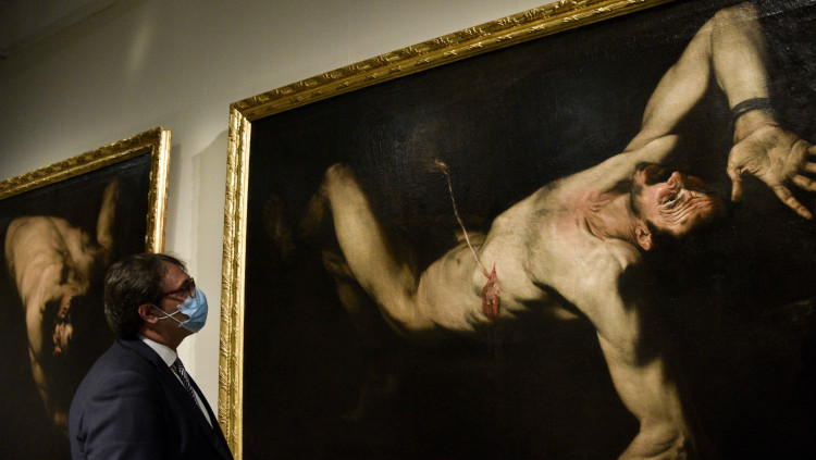 Dos quadres del xativí Josep de Ribera, 'Tici' i 'Ixió', són les estrelles d''Art i mite'. CaixaForum