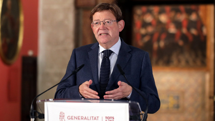 El president valencià Ximo Puig. Agència Catalana de Notícies
