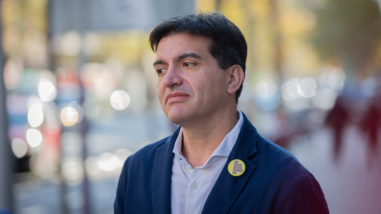 Sergi Sabrià, diputat d'Esquerra Republicana al Parlament. Europa Press