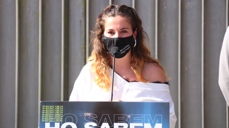 Lluna Berlanga, portaveu de La Forja, denuncia que s'hauria suplantat la seva identitat. ACN