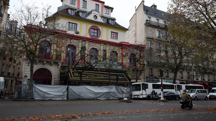 Els exteriors de la sala Bataclan de París. Europa Press