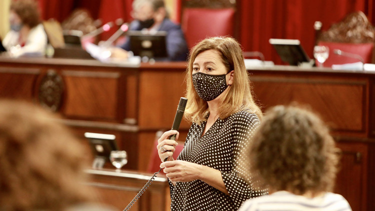 Francina Armengol, presidenta del Govern balear i líder del PSIB. Europa Press