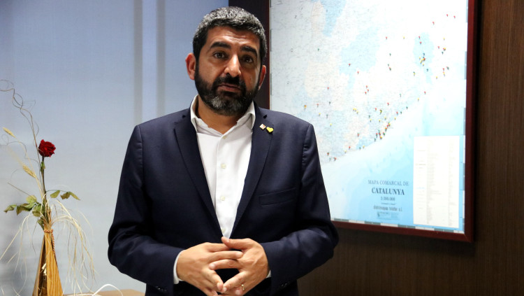 Chakir El Homrani, conseller de Treball de la Generalitat de Catalunya. Agència Catalana de Notícies