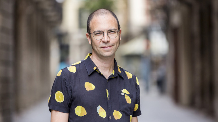 L'escriptor Albert Forns. Agència Catalana de Notícies