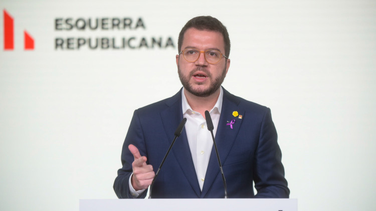 Pere Aragonès, coordinador nacional d'Esquerra Republicana. Agència Catalana de Notícies