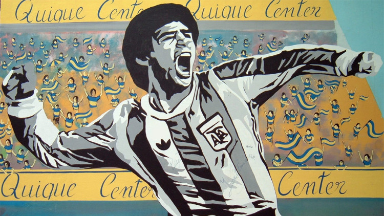 Grafit de Diego Armando Maradona