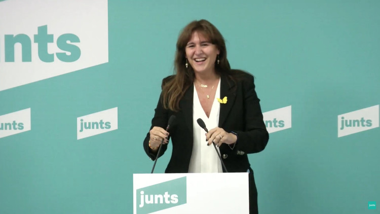 Laura Borràs. Europa Press