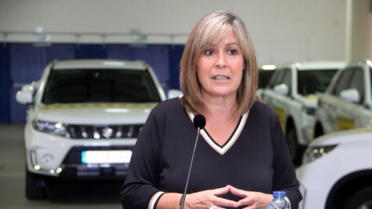 La presidenta de la Diputació de Barcelona i alcaldessa de l'Hospitalet de Llobregat, Núria Marín. Agència Catalana de Notícies
