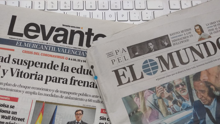 Fotomuntatge del setmanari EL TEMPS 