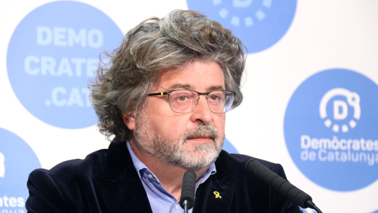 Antoni Castellà, líder de Demòcrates. Agència Catalana de Notícies