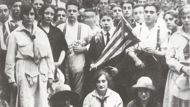 Associació Joventut Nacionalista de Rubí. Propietat de la família Rossinyol Turu