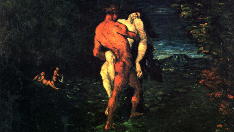 Paul Cézanne: L’Enlèvement, 1867