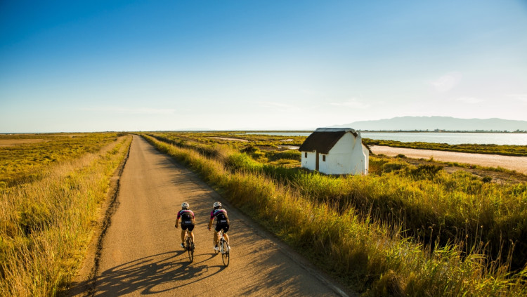 Cicloturisme al Delta de l'Ebre. Diputació de Tarragona
