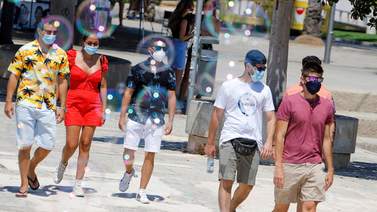 Turistes a Palma. Europa Press