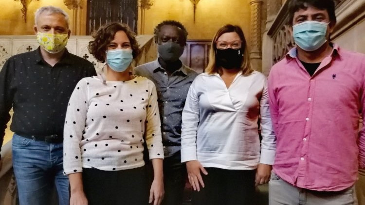 Els consellers de Més per Mallorca al consell de l'illa. Europa Press